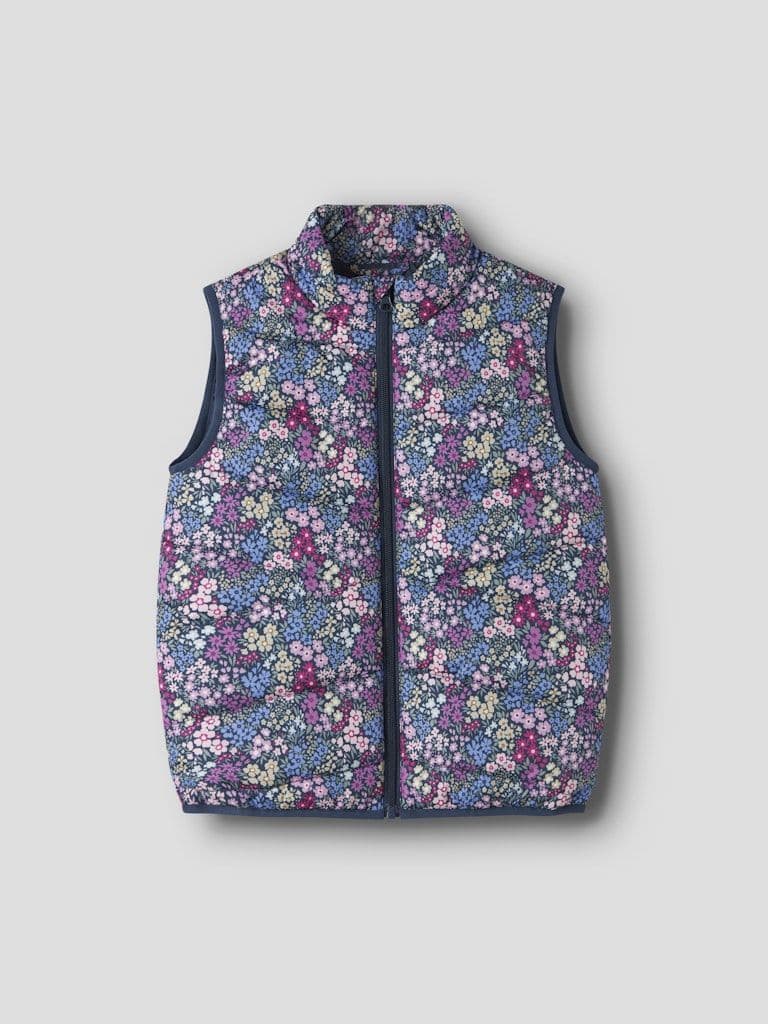 Name it  Mylane Kids Vest All Over Print | Insignia Blue