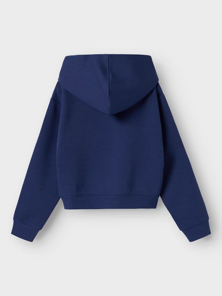 Name it Napes Kids LS Sweat Shirt  With Hood | Blue