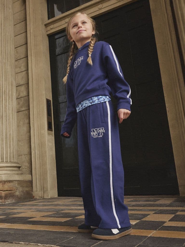 Name it Napes Kids LS Sweat Shirt  With Hood | Blue