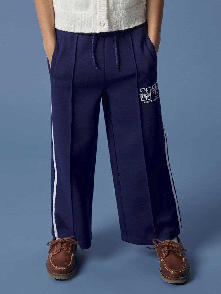 Name it Napes Kids  Wide Sweat Pants | Blue