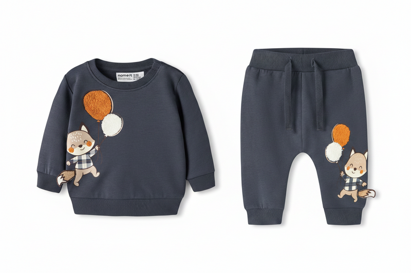 Name It Neil Boys NB Sweat Set | Navy