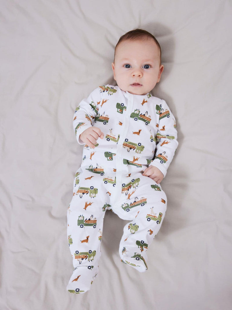 Name it  Nightsuit NB W/F Dog | White