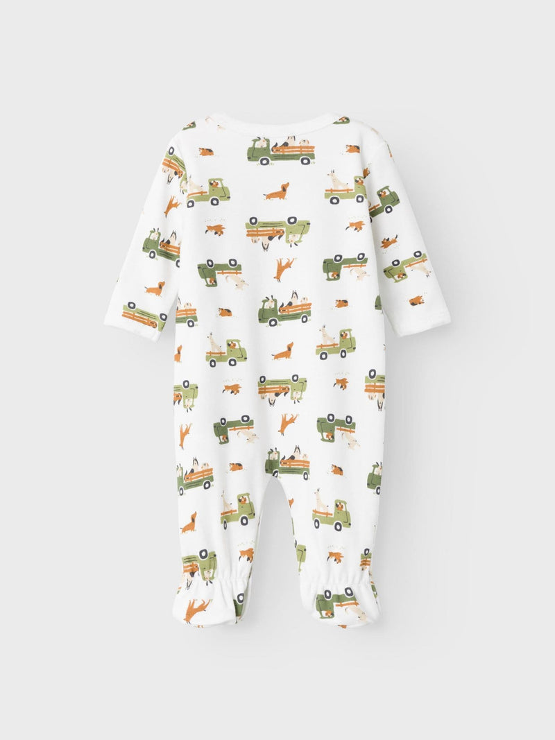 Name it  Nightsuit NB W/F Dog | White