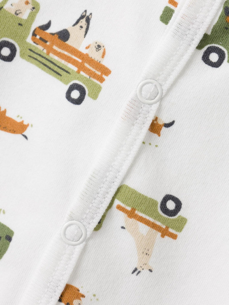 Name it  Nightsuit NB W/F Dog | White