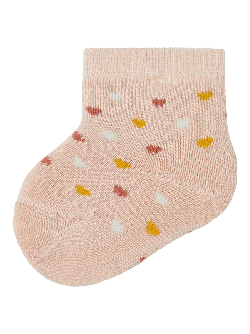 Name it Nita NB Terry Frotte Sock | Rose