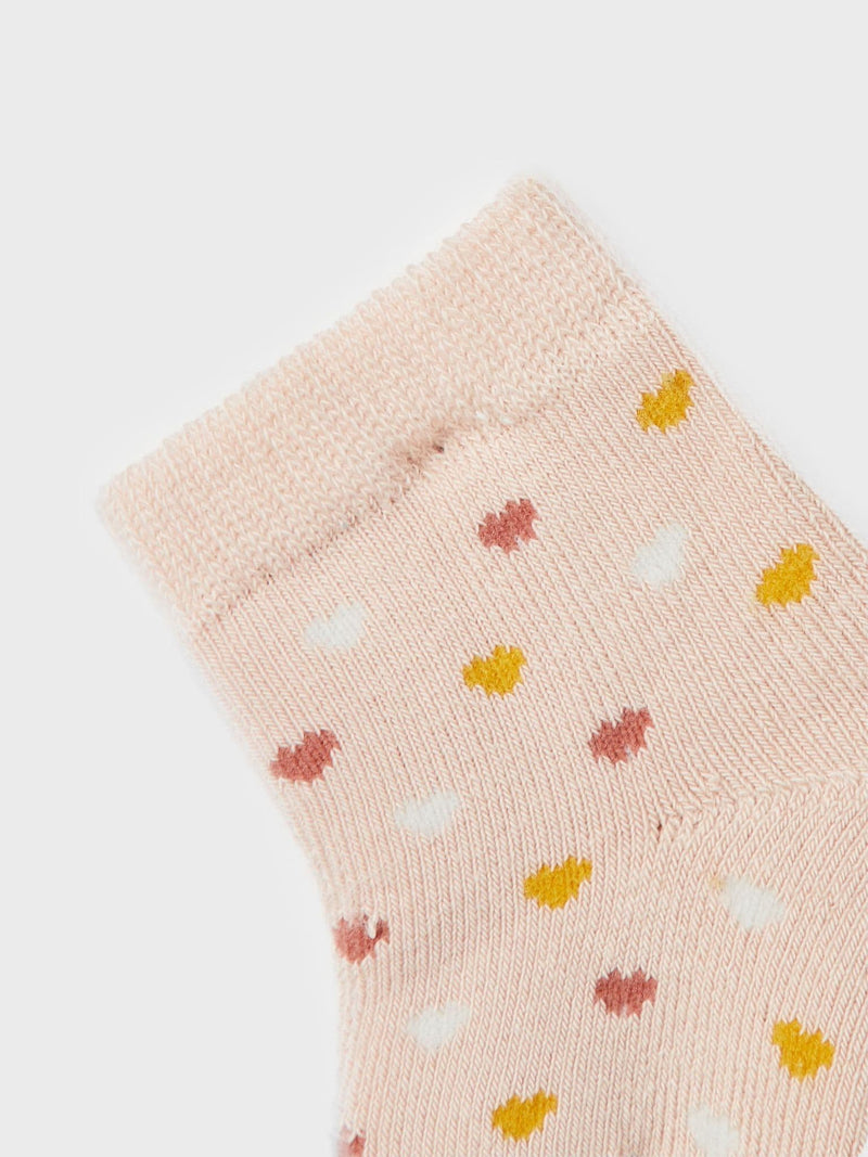 Name it Nita NB Terry Frotte Sock | Rose