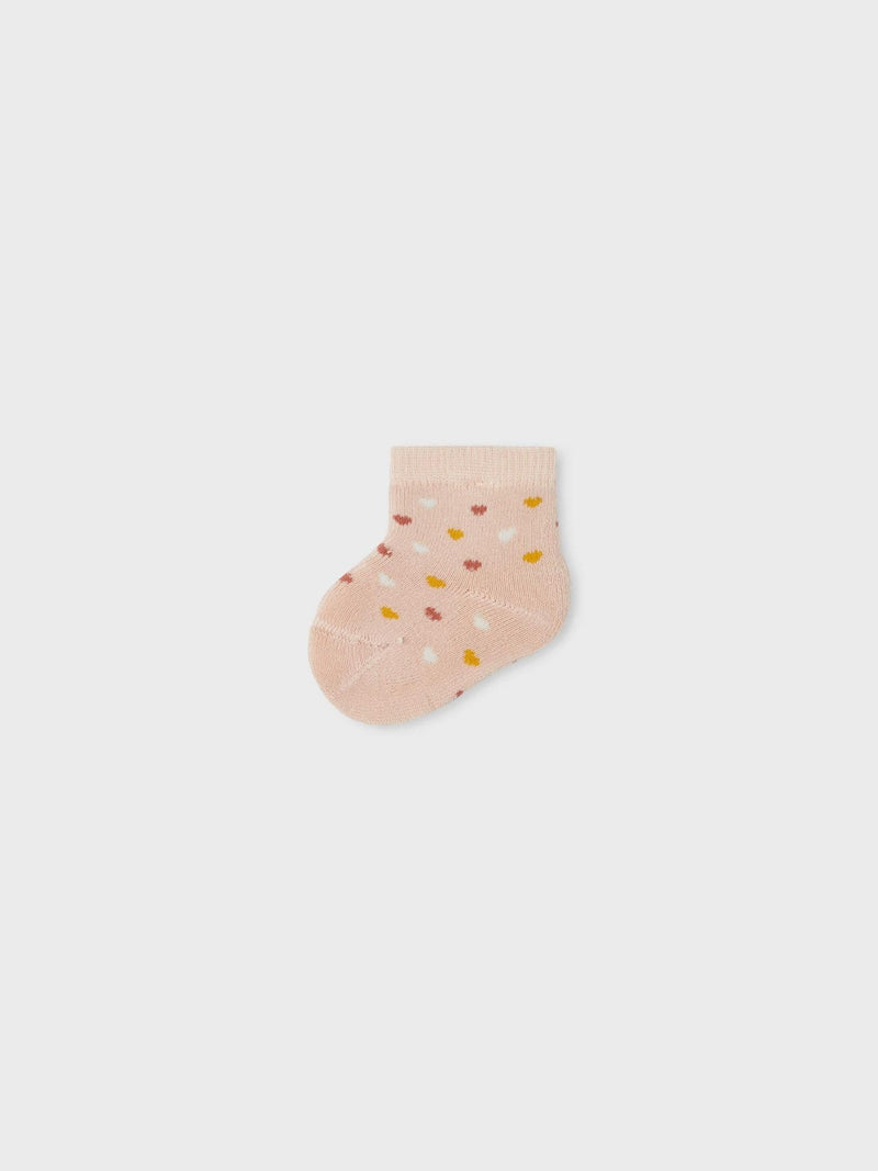 Name it Nita NB Terry Frotte Sock | Rose