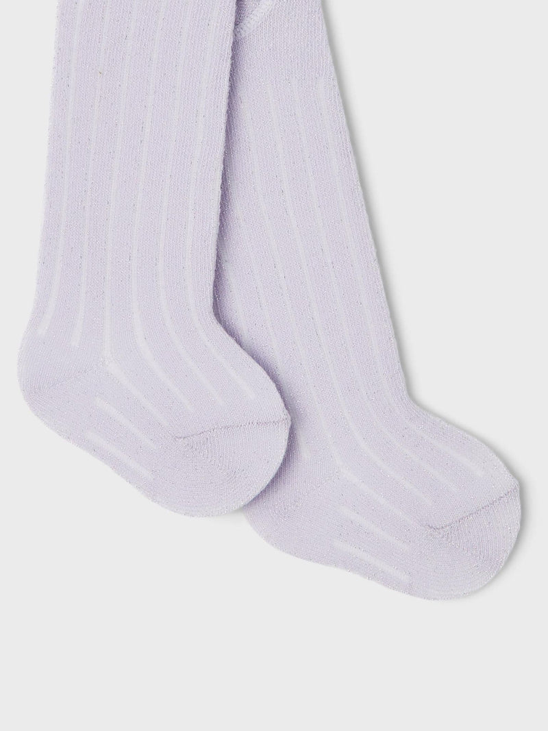 Name it Nobba Glitter Tights Lilac