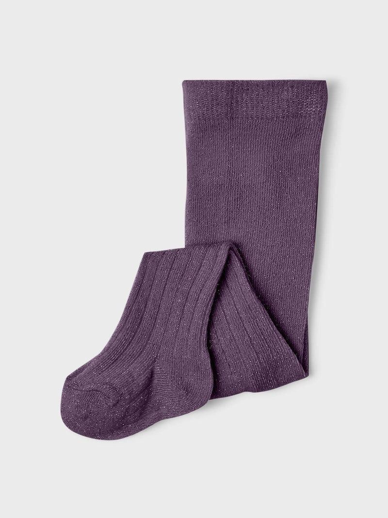 Name it Nobba Glitter Tights Purple