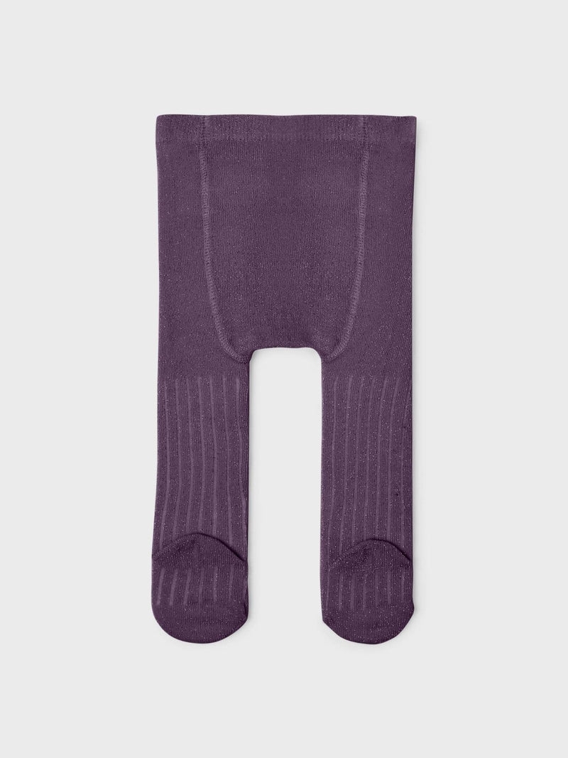 Name it Nobba Glitter Tights Purple
