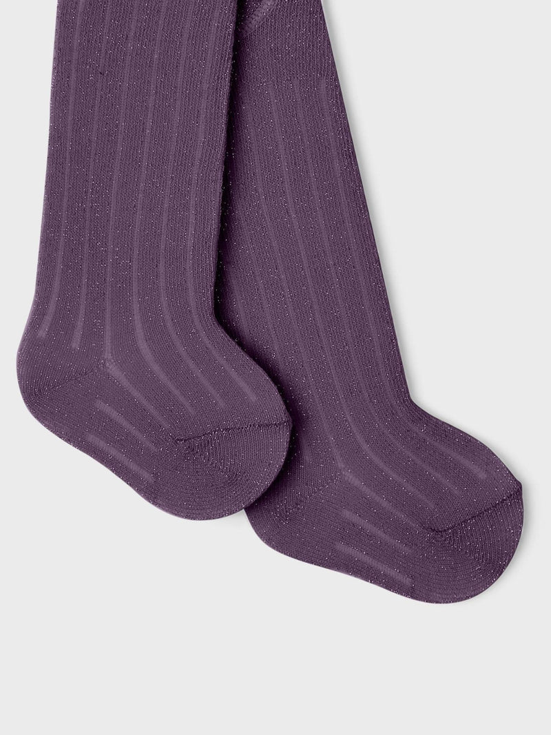 Name it Nobba Glitter Tights Purple