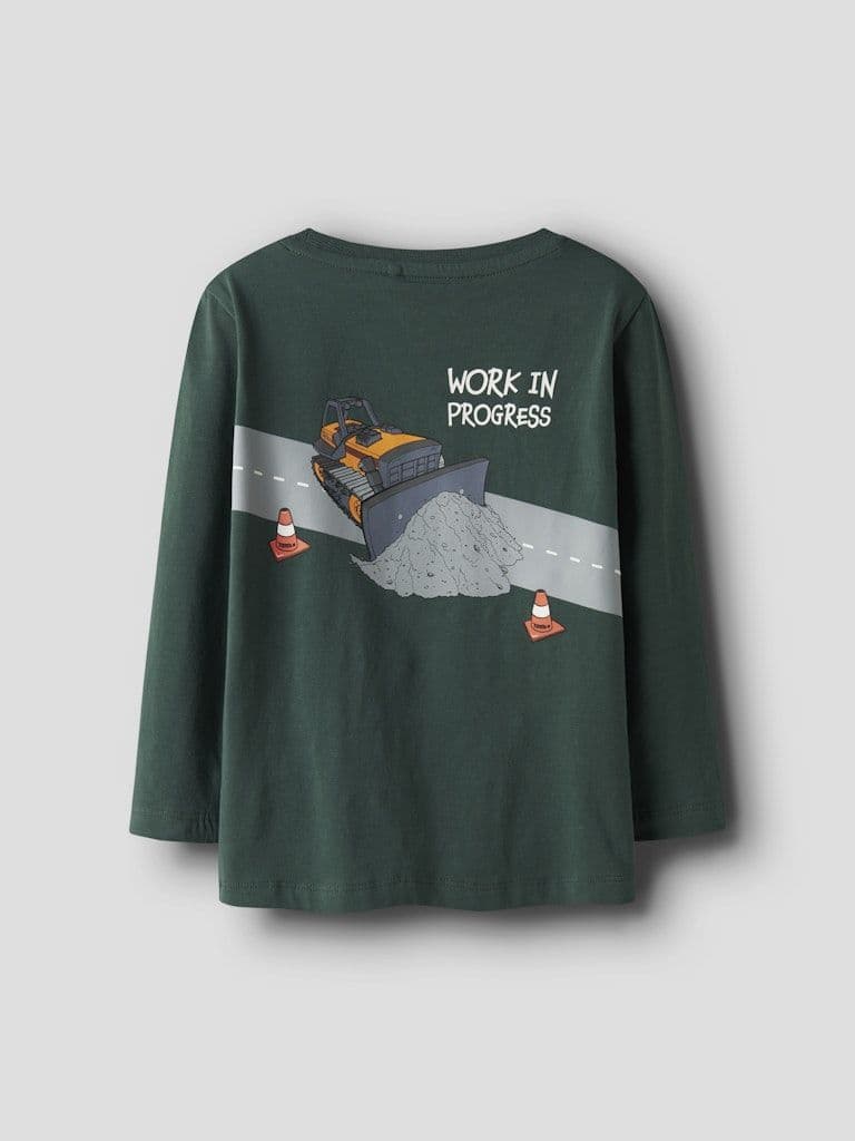 Name it Ofek Tonka Mini LS Top | Green