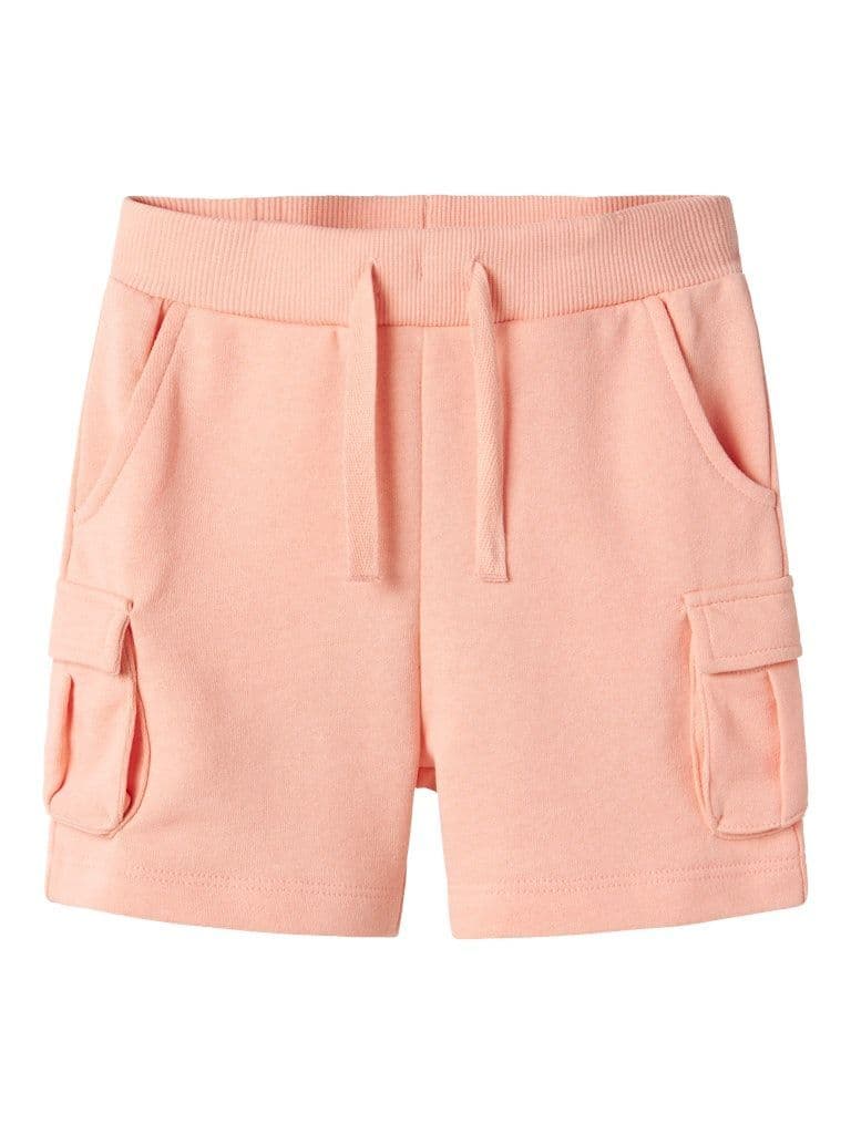 Name it Oli Mini Sweat Shorts | Peach