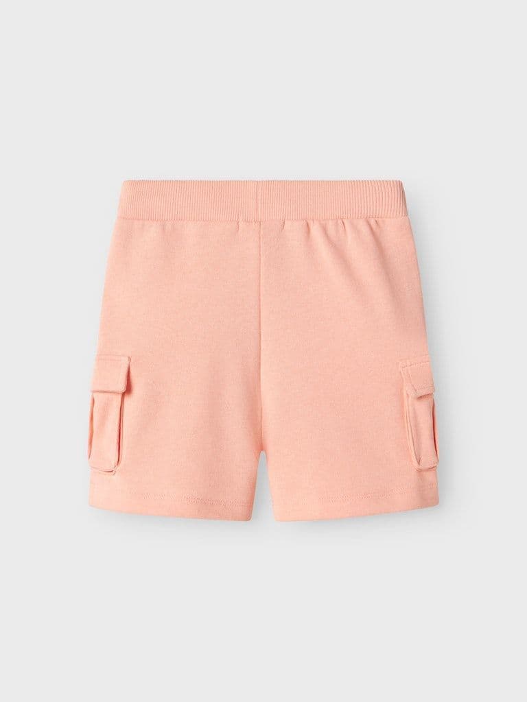 Name it Oli Mini Sweat Shorts | Peach
