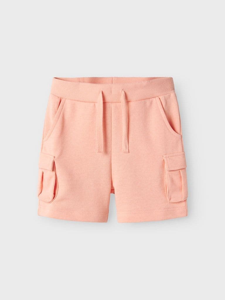 Name it Oli Mini Sweat Shorts | Peach