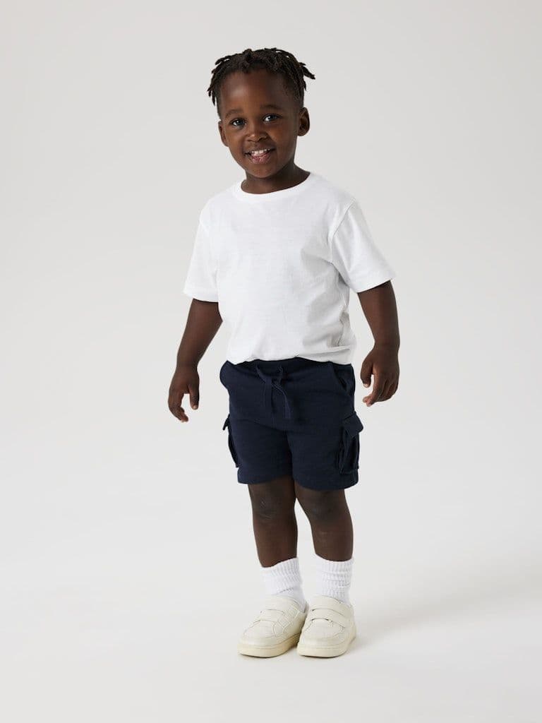 Name it Oli Mini Sweat Shorts | Saphire