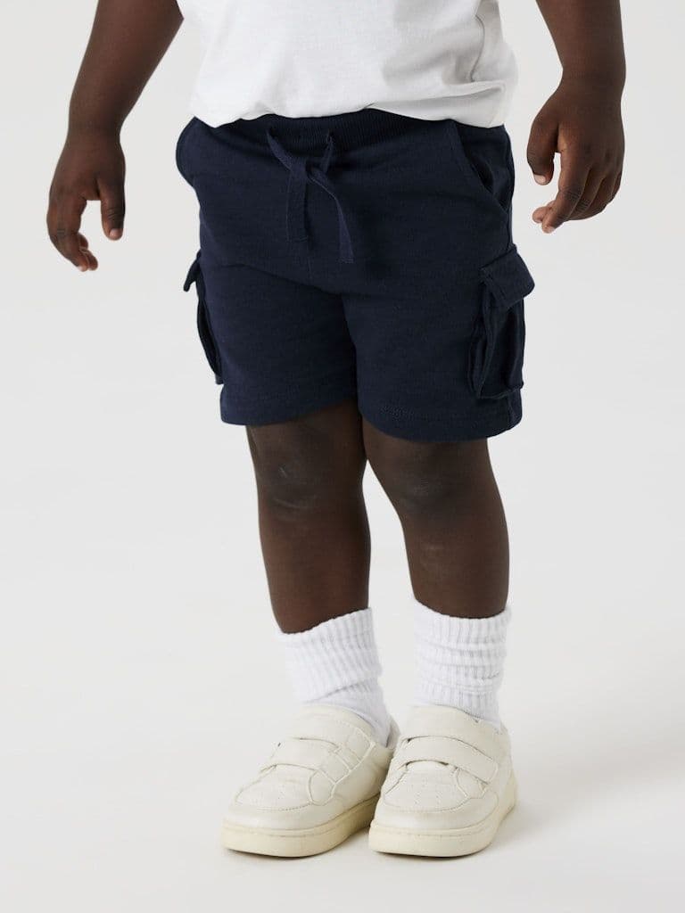 Name it Oli Mini Sweat Shorts | Saphire