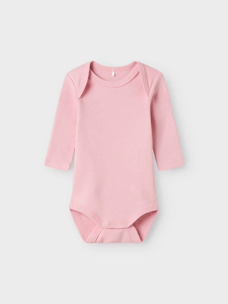 Name it Pink Bow 3 Pack LS Vest | Pink