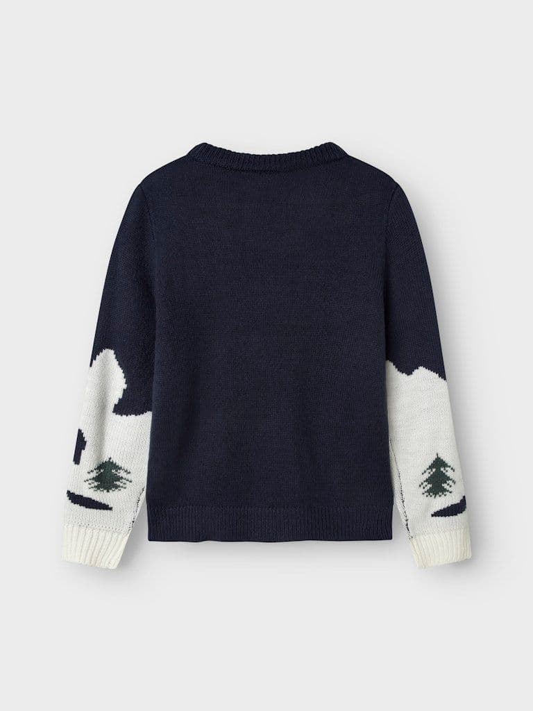 Name it Rebo Kids LS Knit | Navy
