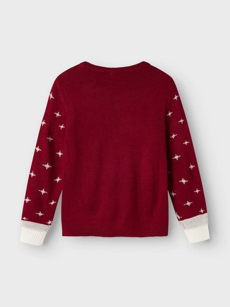 Name it Rebo Kids LS Knit | Red