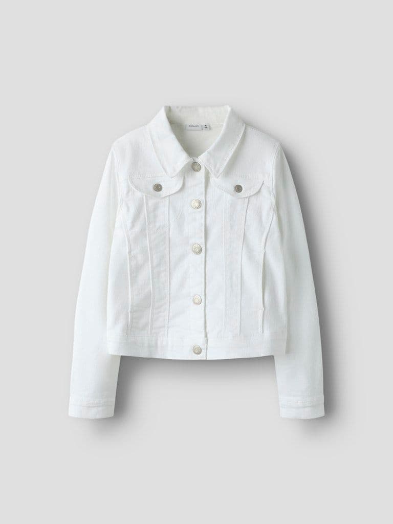 Name it  Reja Kids Twill Jacket | White