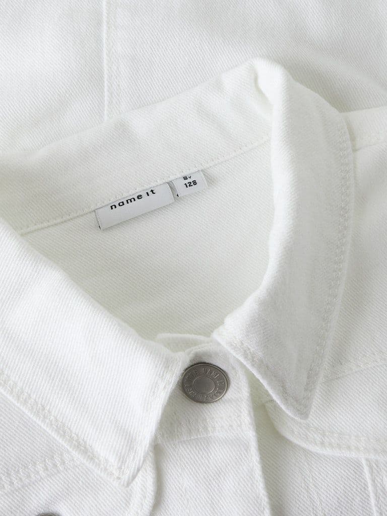 Name it  Reja Kids Twill Jacket | White