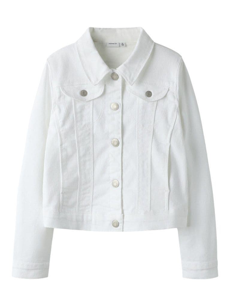 Name it  Reja Kids Twill Jacket | White