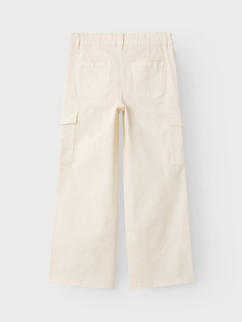 Name it Rose Kids Wide Twill Cargo | Dove