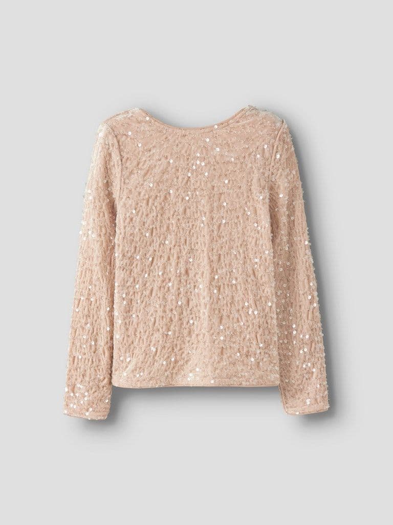 Name it Rusitta Kids LS Bow Blouse | Jet