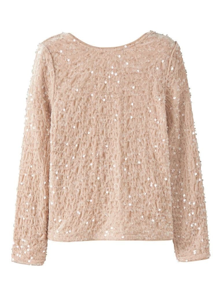Name it Rusitta Kids LS Bow Blouse | Jet