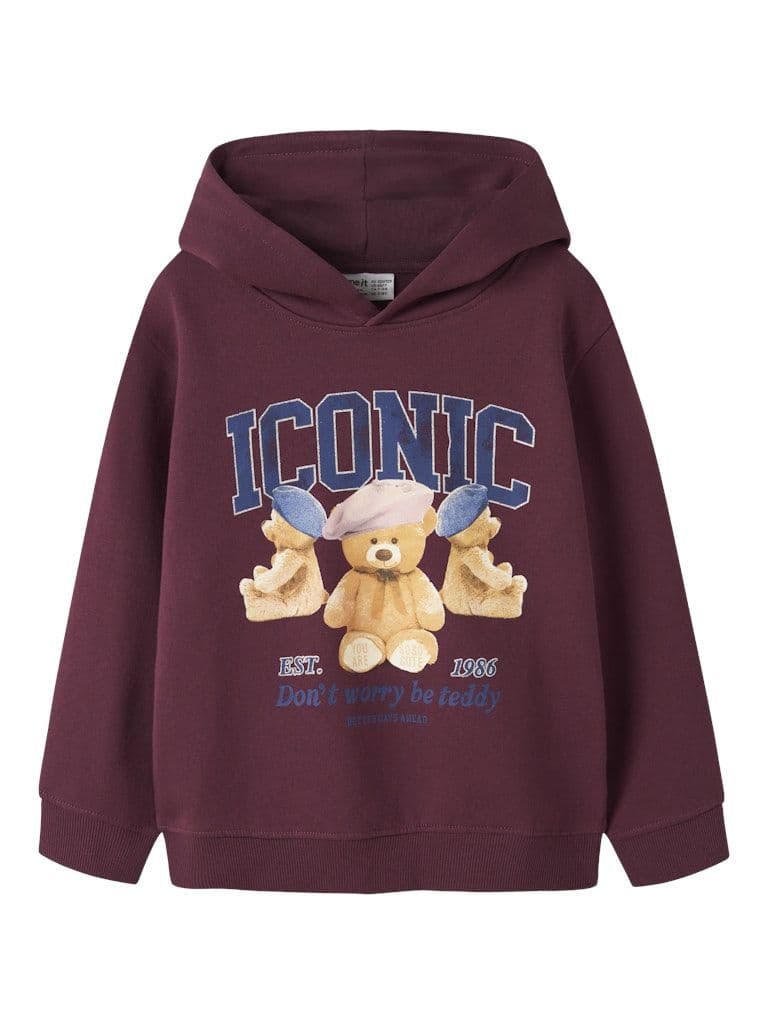 Name it Rycca Kids NReg Sweat | Burgandy