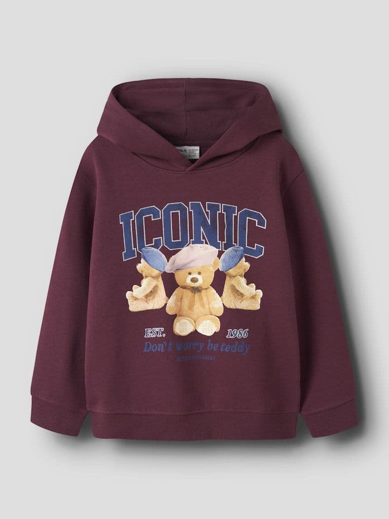 Name it Rycca Kids NReg Sweat | Burgandy
