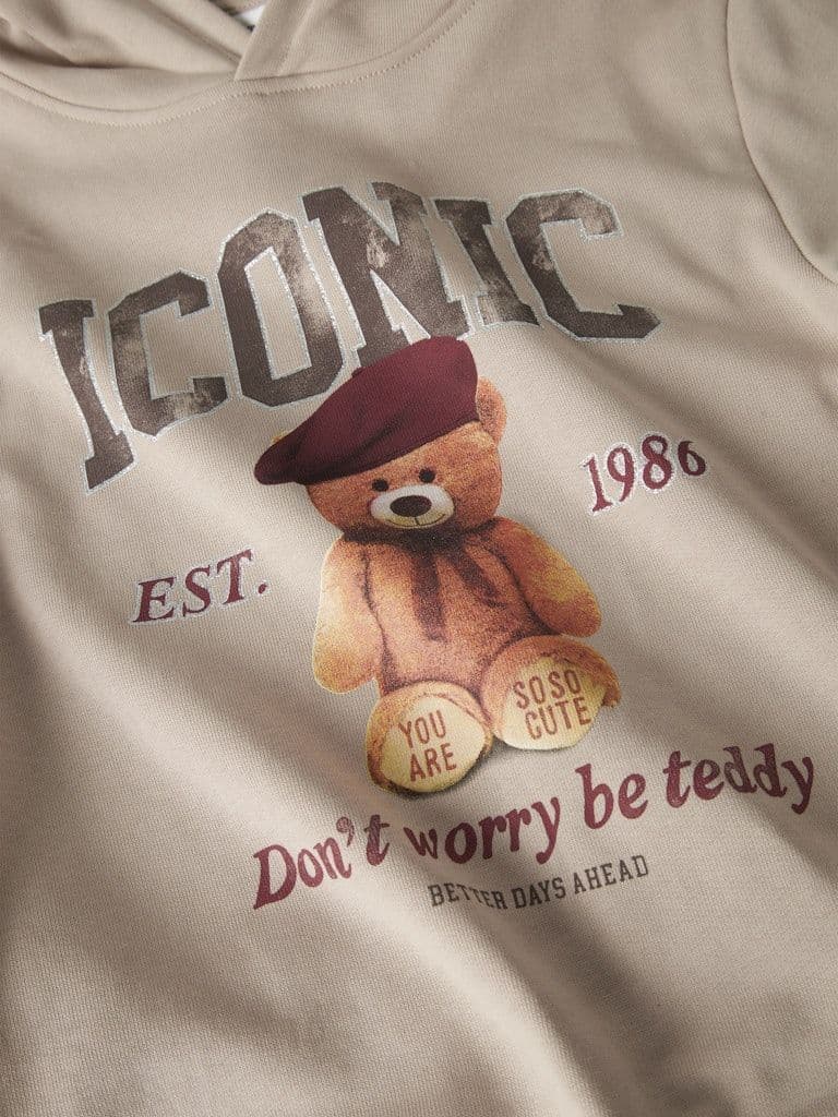 Name it Rycca Kids NReg Sweat | Cement