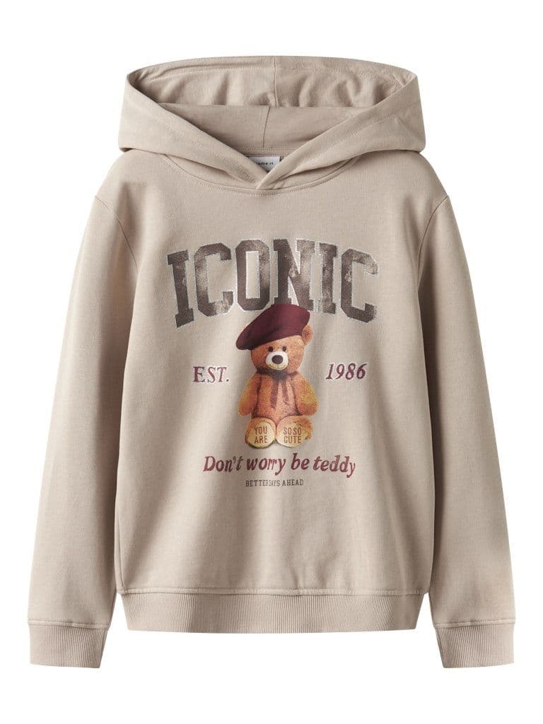 Name it Rycca Kids NReg Sweat | Cement