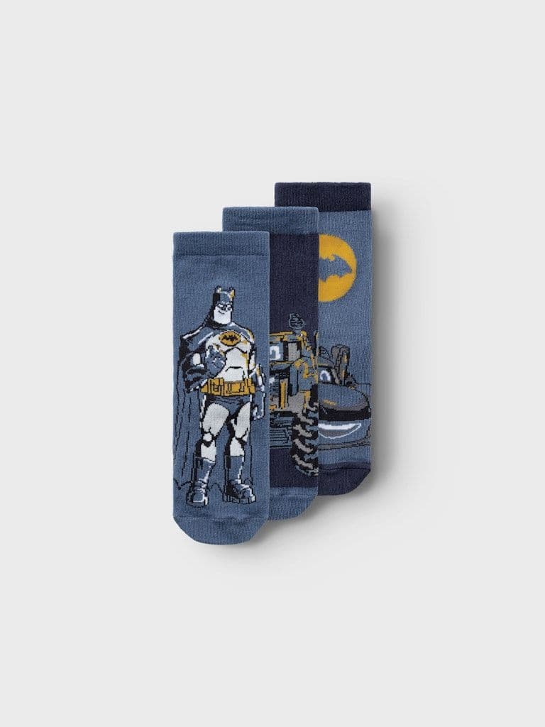 Name it Sigvard Mini Batwheels 3P Socks | Bering Sea