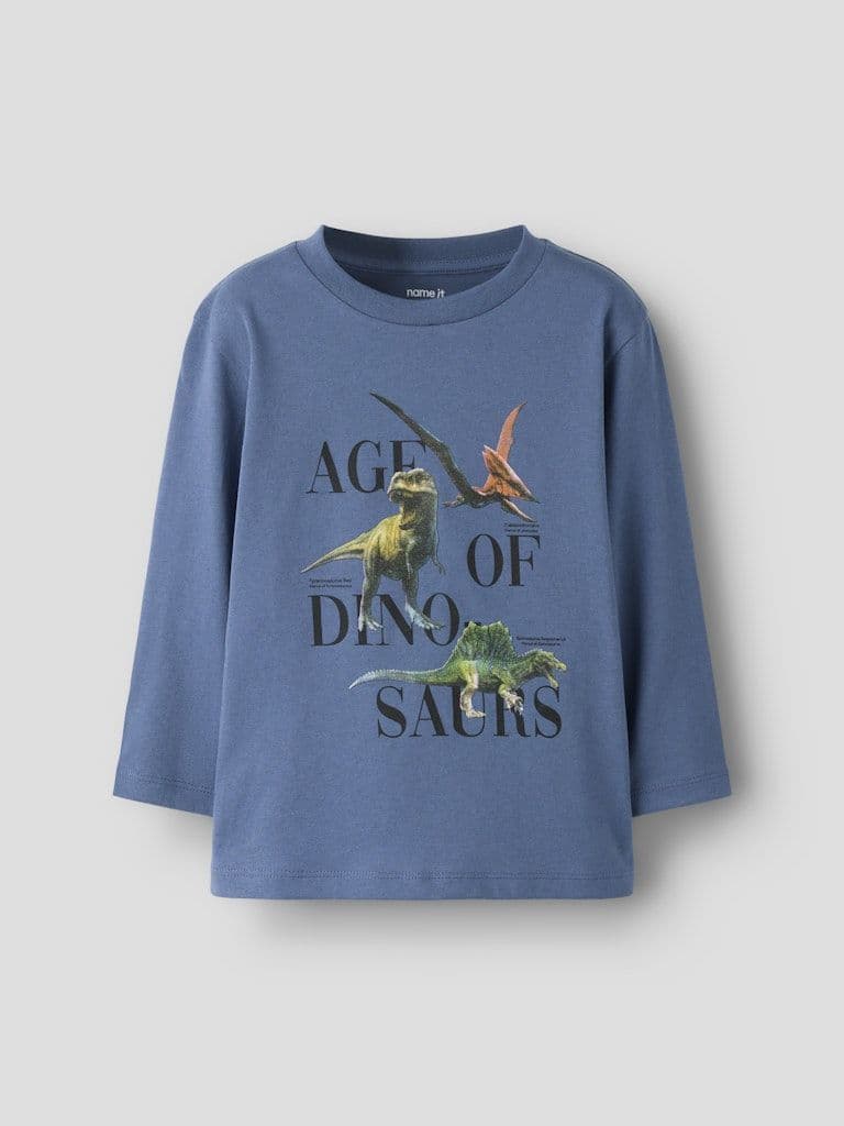Name it Sikkalan Mini LS Top | Indigo