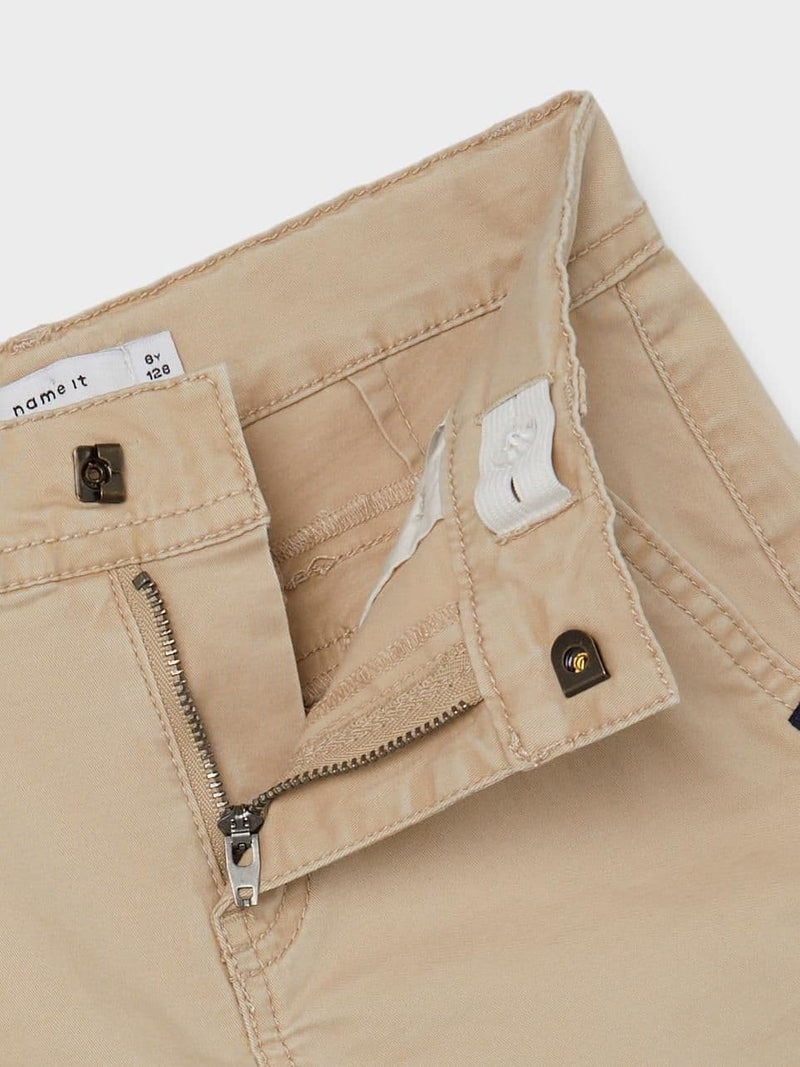 Name It Silas Kids Slim Twi Long | Light Brown