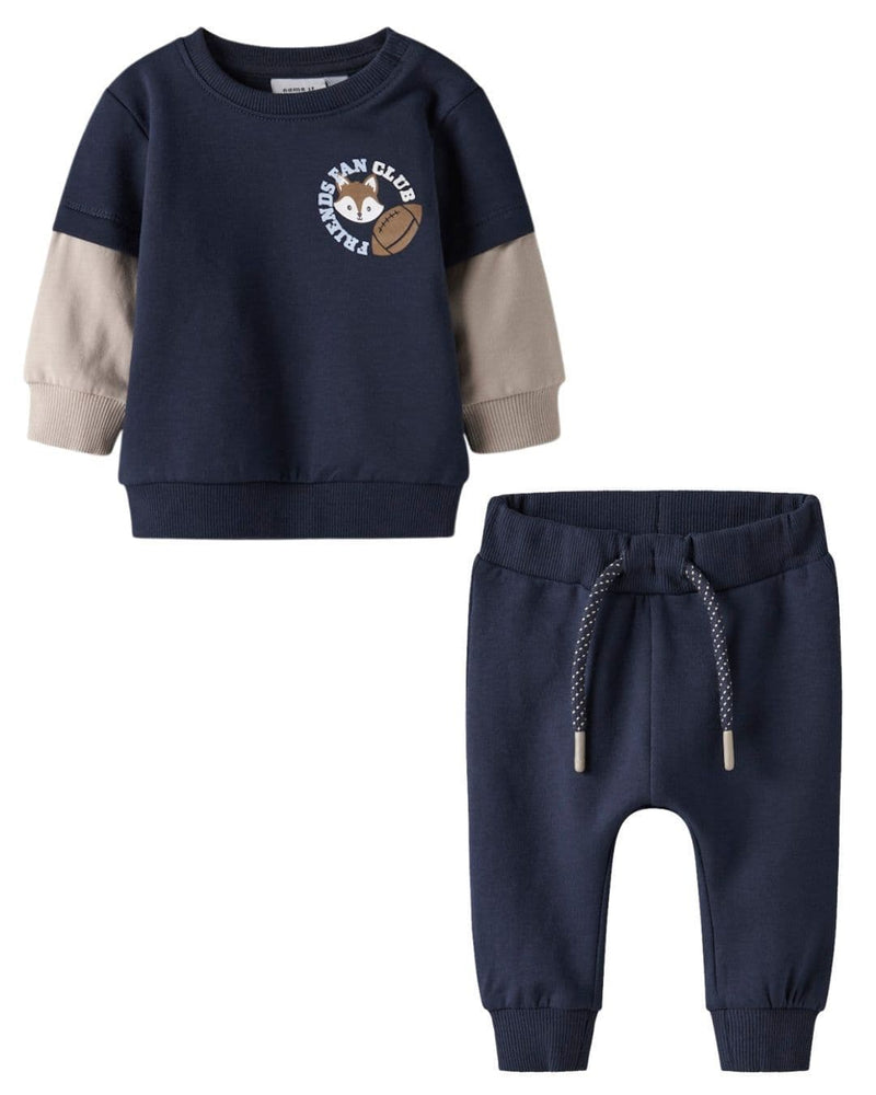 Name it Sumo Boys NB Set | Navy