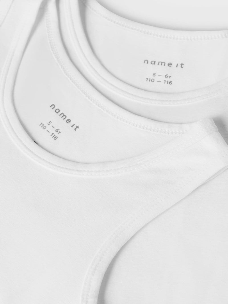 Name It Tank Top 2 Pieces  | White