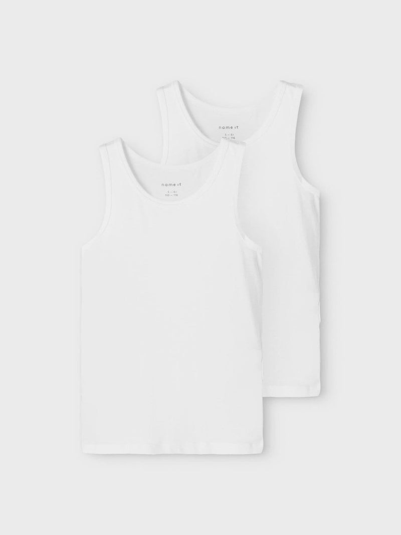 Name It Tank Top 2 Pieces  | White