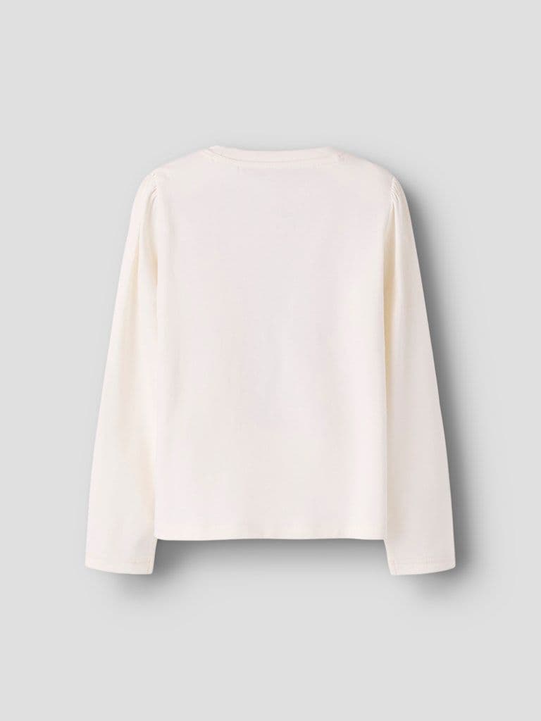 Name it Tearta Mini LS Top | Cloud Dancer