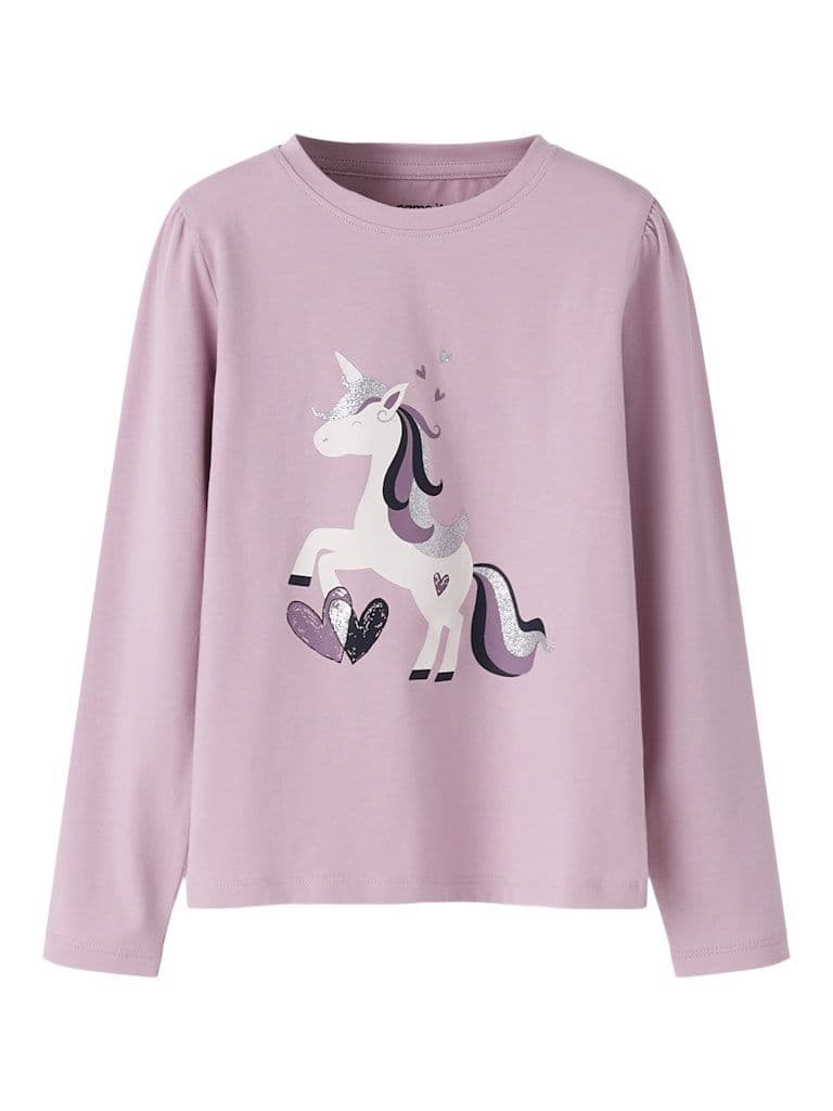Name it Tearta Mini LS Top | Pink