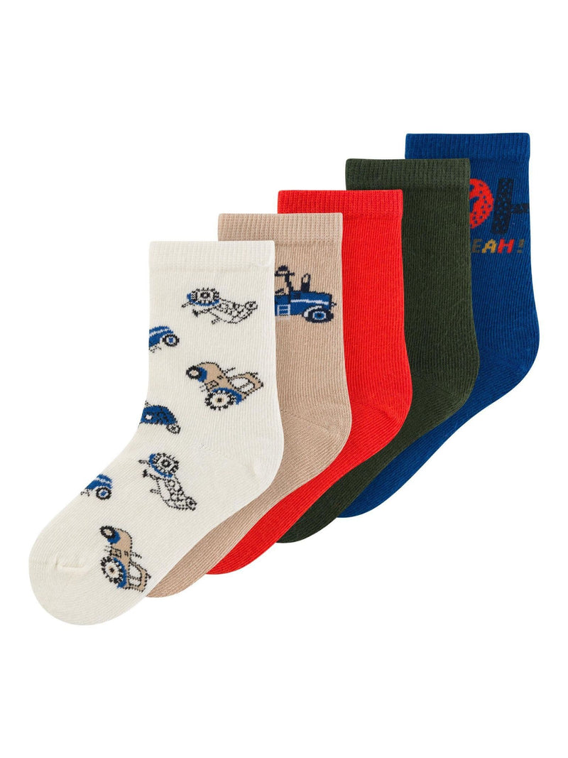 Name it  Vagn Mini 5P Socks N5   | Cherry