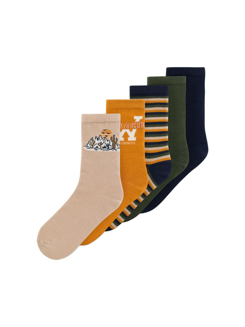 Name it Vaks Kids 5P Socks N5| Saphire