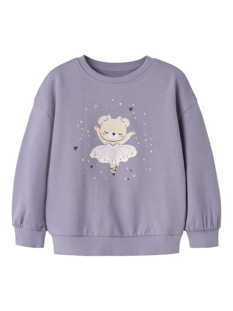 Name it Valona Mini LS Long Sweatshirt | Lavander