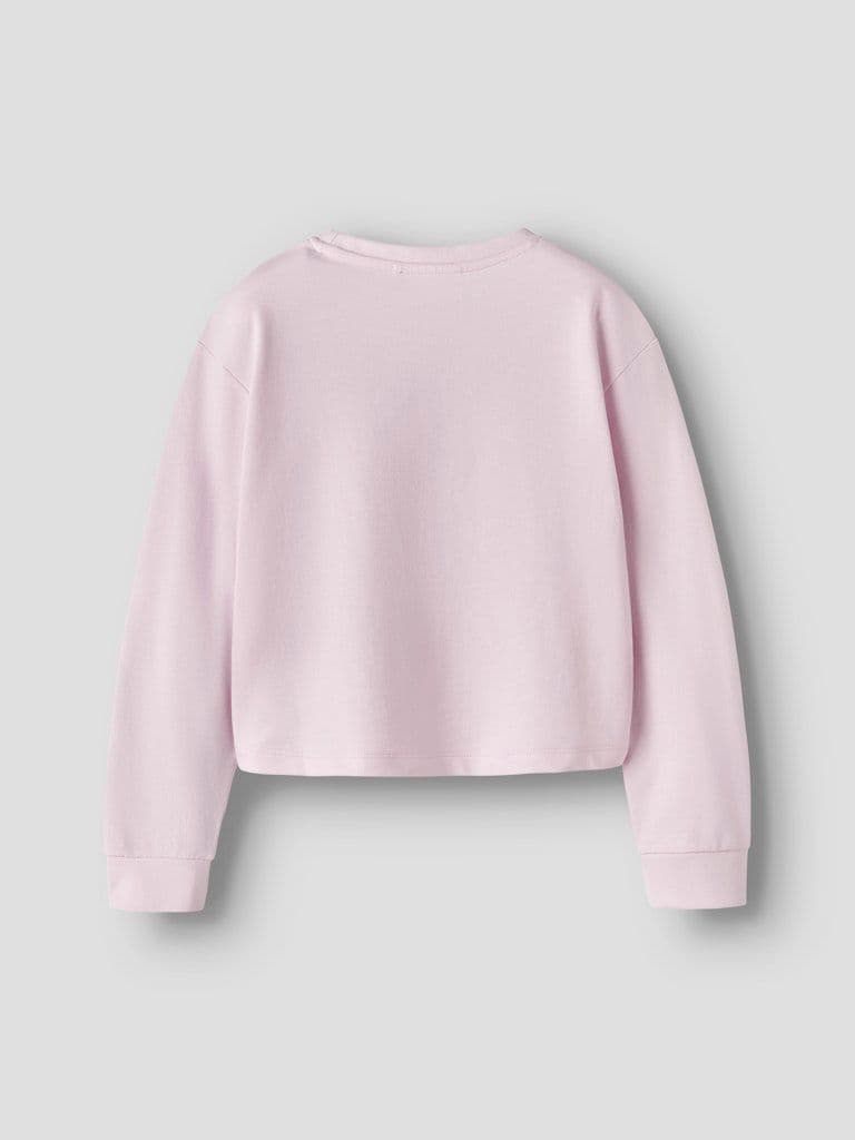 Name it  Vanita Kids LS Short Relax Sweatshirt | Pink