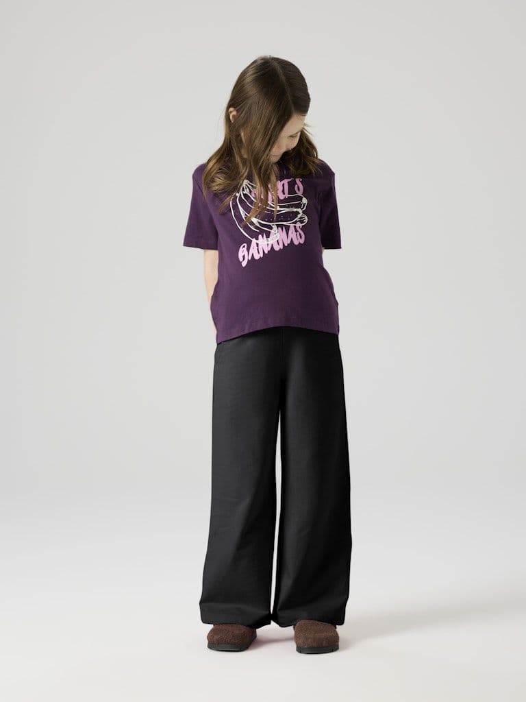 Name it Vanita Kids Wide Sweat Pant | Black
