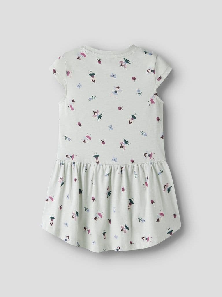 Name it Vigga Mini Cap Sleeve Dress F1 | Aqua