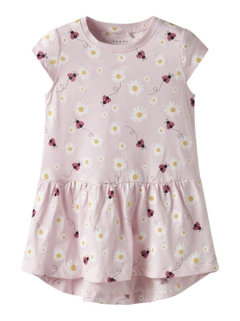 Name it  Vigga Mini Cap Sleeve Dress | Pink