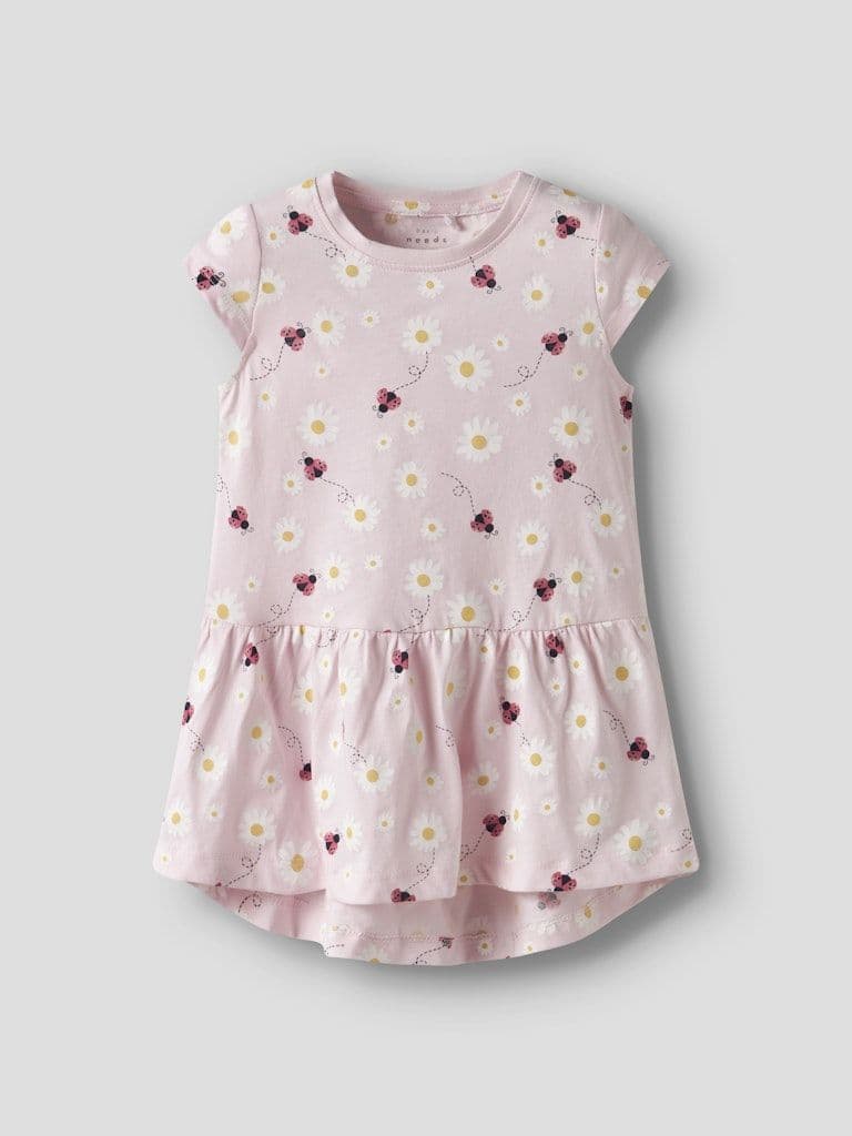 Name it  Vigga Mini Cap Sleeve Dress | Pink